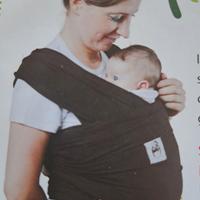 Fascia porta neonato Mammarsupio rossa