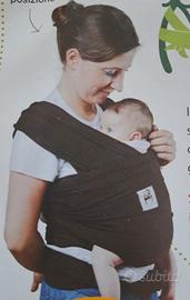 Fascia porta neonato Mammarsupio rossa