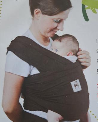 Fascia porta neonato Mammarsupio rossa