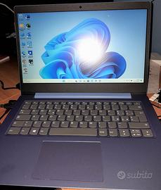 NOTEBOOK LENOVO IDEAPAD 1 DISPLAY 14" Come Nuovo