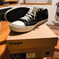 Scarpe Wrangler Ray Pocket, Nere 42, tipo Converse