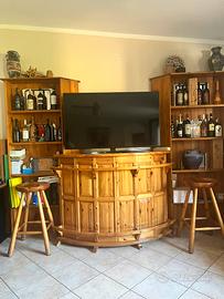 Mobile angolo bar stile retro