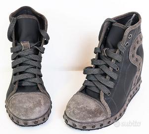 Scarpe donna rucoline 37 pelle sneakers usate