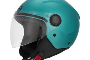 Casco Jet BREZZA ACERBIS turchese opaco