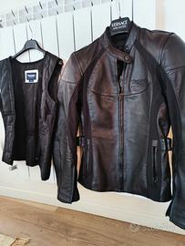 giacca moto pelle donna  originale Triumph 