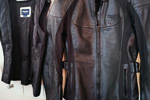 giacca moto pelle donna  originale Triumph 