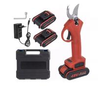 FORBICE A BATTERIA DA POTATURA+VALIGIA CESOIA 48V 