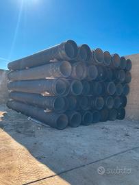 Tubo strutturato drenante fognatura