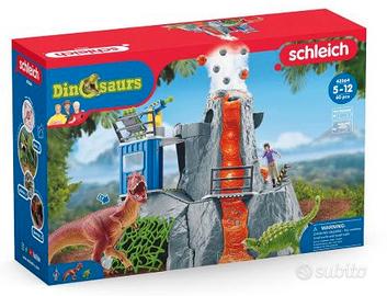 Schleich grande vulcano dinosauri