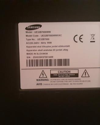 Televisore Samsung 32 pollici