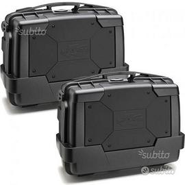 Coppia valigie laterali kappa garda black line 46