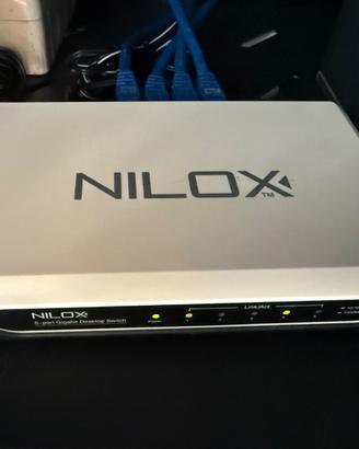 switch gigabit nilox 5 porte