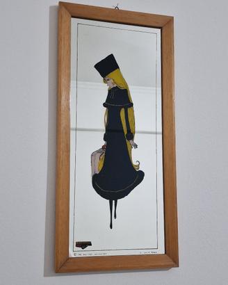 specchio serigrafato Galaxy Express 999