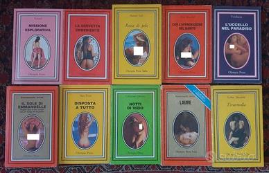 Lotto (10) 10 libri erotici Olympia Press 70 80 90