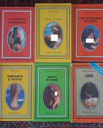 Lotto (10) 10 libri erotici Olympia Press 70 80 90
