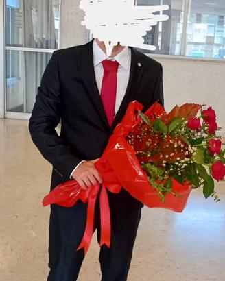 Abito Manuel Ritz  nero uomo -tg 48