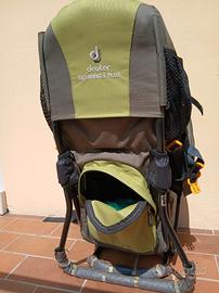 zaino per trasporto bambini  in montagna 