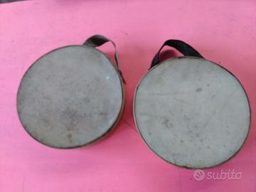 Tamburelli da gioco vintage cm 24