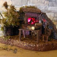 Presepe forno a legna