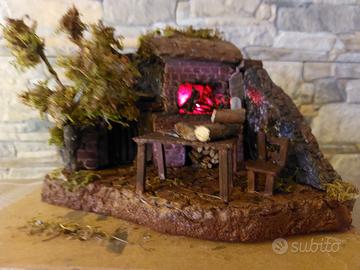 Presepe forno a legna
