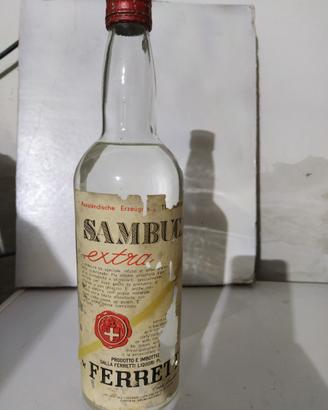 Sambuca Extra Ferretti ,liquore collezione vintage