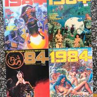 1984, rivista a fumetti anni '80 (4 numeri)