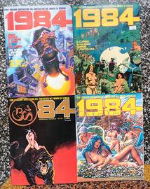 1984, rivista a fumetti anni '80 (4 numeri)