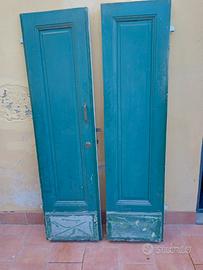 Portoncino in legno massello