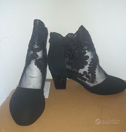 Stivaletti da donna eleganti con tacco a blocco e 