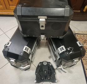 VALIGIE SW-MOTECH ALLUMINIO NERO HONDA CROSSTOURER