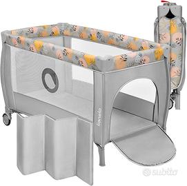 Lettino da Viaggio Lionelo Stefi Plus con Materass