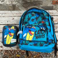Zaino + astuccio scuola elementari bambino