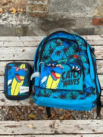 Zaino + astuccio scuola elementari bambino