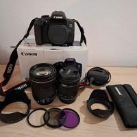 Canon 750d con accessori