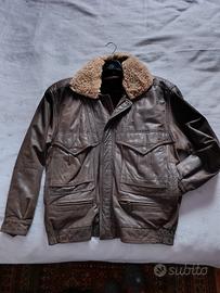 giacca di cuoio