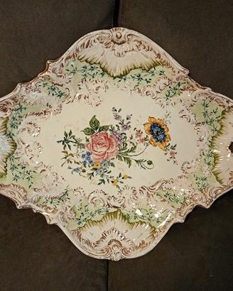 antico piatto di ceramica di Bassano