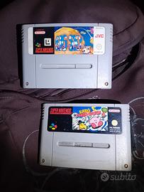 2 giochi super nintendo