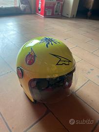 casco AXO con sticker incollati e da incollare