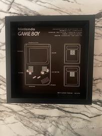 Espositore Teca Game Boy Lego