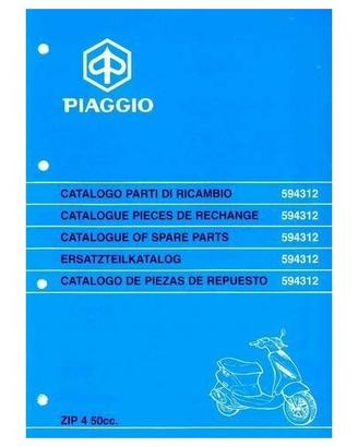Catalogo ricambi scooter Piaggio Zip 50 a 4 tempi