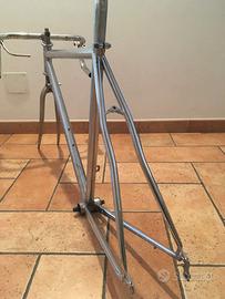 Telaio Columbus acciaio 51 più bici  Mass 53