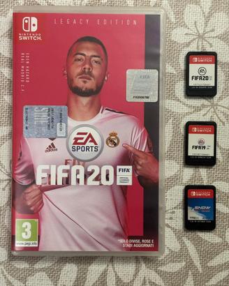 FIFA 20 + FIFA 19 + Snow Moto Racing