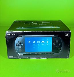 PSP 1000 BIANCA CON SCATOLA x NERA, COMPLETA