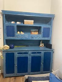 Credenza blu