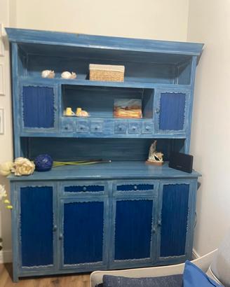 Credenza blu