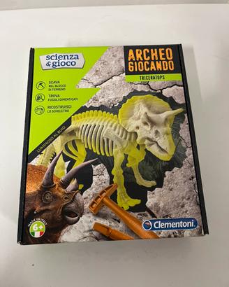 Archeogiocando Triceratopo