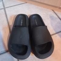 Ciabatte Hot Sand per spiaggia piscina nero unisex