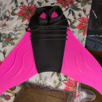 Monopinna da nuoto – effetto sirena