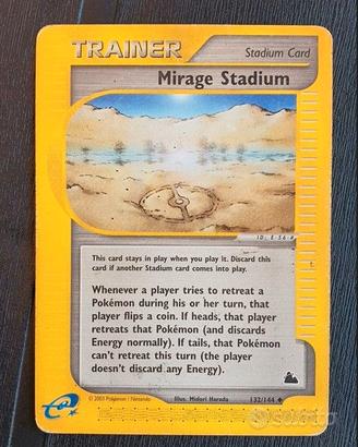 carta Pokemon Trainer Mirage Stadium (SK 132)