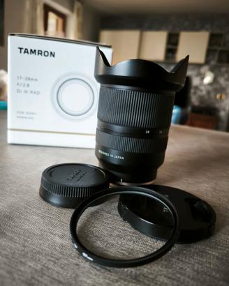 Tamron 17-28 mm F/2.8 Di III RXD per SONY + filtro